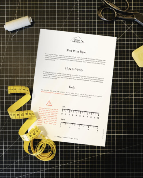 Print Test page & Print shops