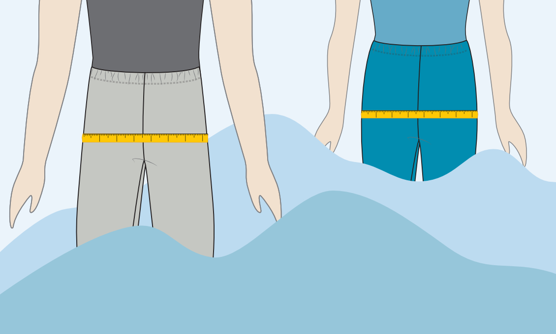 Step-by-Step Measure hip
