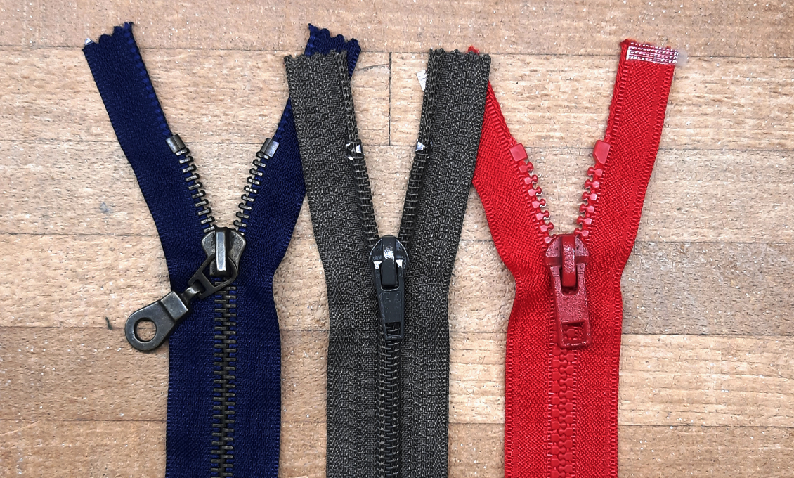 A Complete Guide To the Different Types of Zippers