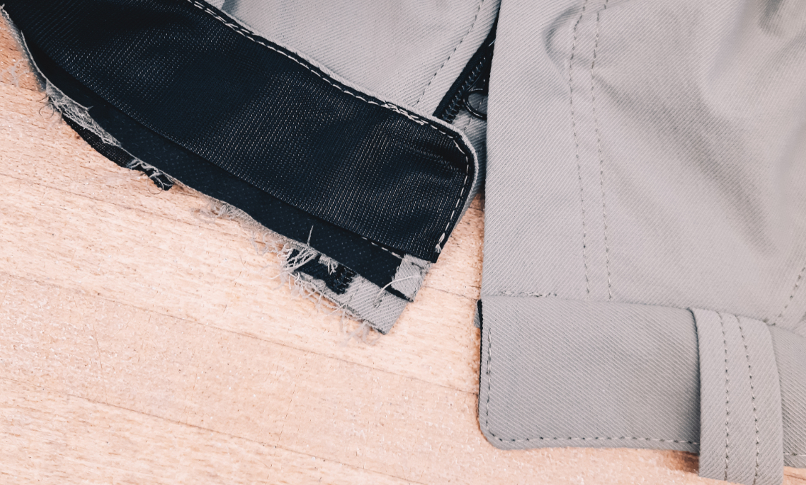 Zipper - Top-end shortening